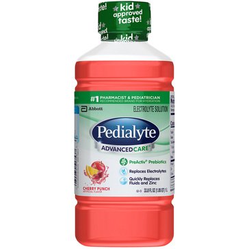 Pedialyte Advanced Care Cherry 33.8OZ