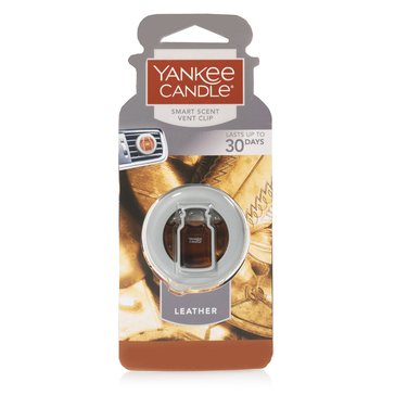 Yankee Candle Leather Car Vent Clip