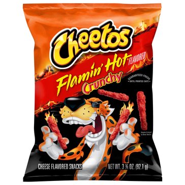 Cheetos Crunchy Flamin' Hot Flavored Snacks