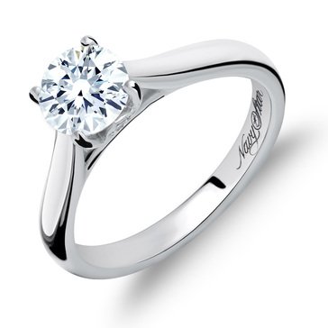 Navy Star 14K 1 1/4 cttw Solitaire Ring
