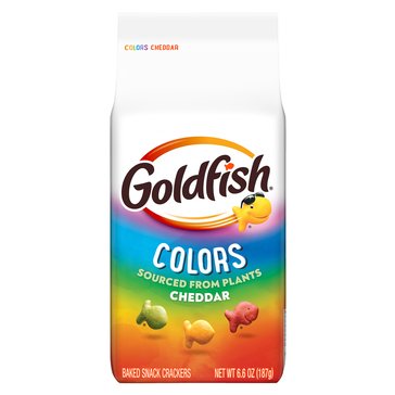 Goldfish Colors Cheddar Crackers, 6.6 oz