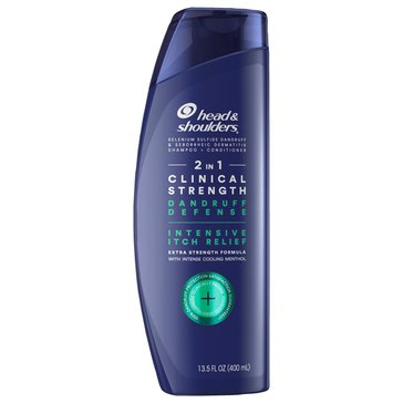 Head & Shoulders Clinical Dandruff Defense Intensive Itch Relief 2in1 13.5oz