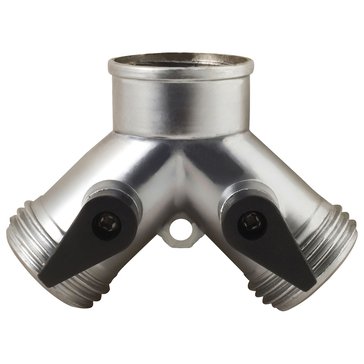 Melnor Metal Y-Connector Valve Shut Off Hose End
