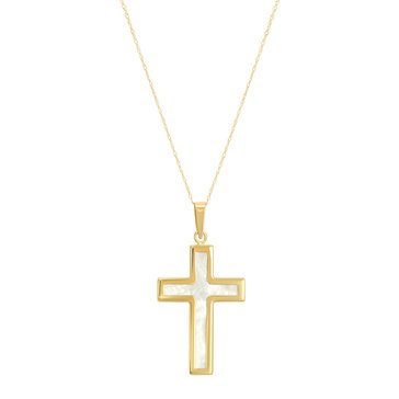 10K Cross Pendant