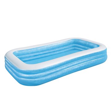Deluxe Blue Rectangular Family Pool 