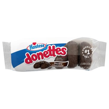 Hostess Devil Food Chocolate Mini Donuts, 3oz