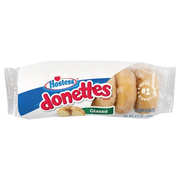 Hostess Glazed Donettes, 3.7oz