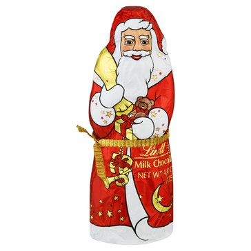 Lindt Holiday Santa Milk Chocolate Bar