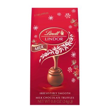 Lindt Holiday Milk Chocolate Miniatures, 0.8oz