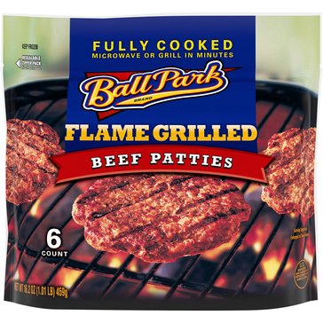 Ball Park Original Beef Patties, 16.2oz
