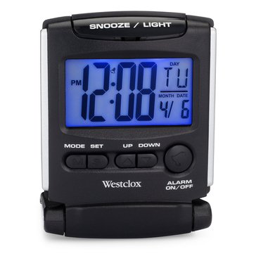 Westclox Travel Folding Alarm Clock