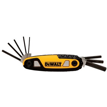 Dewalt Folding/Locking Hex Key Set Sae
