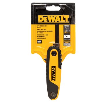Dewalt Folding/Locking Hex Key Set