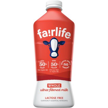 Fairlife Lactose Free Whole Milk, 52oz