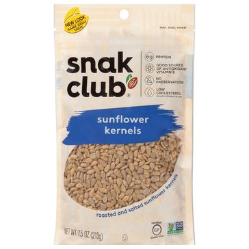 Snak Club Sunflower Kernels 7.5-Ounce