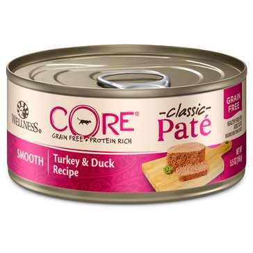 Wellness Core Canned Turkey & Duck Cat Food, 5.5 oz