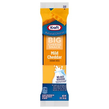Kraft Natural Mild Cheddar Big Cheese Stick, 2oz