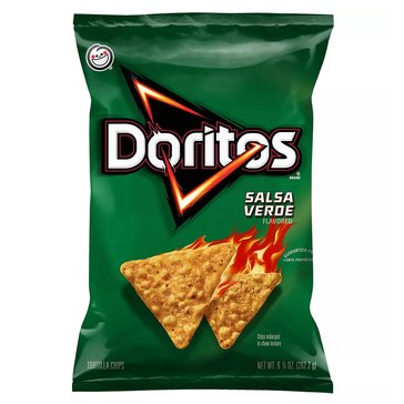Doritos Salsa Verde Tortilla Chips, 9.25oz