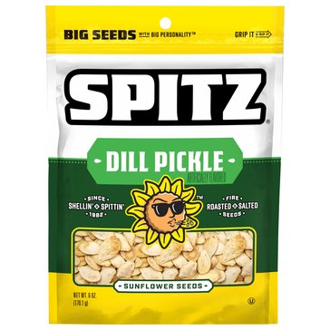 Spitz Dill Pickle Sunflower Seeds, 6oz