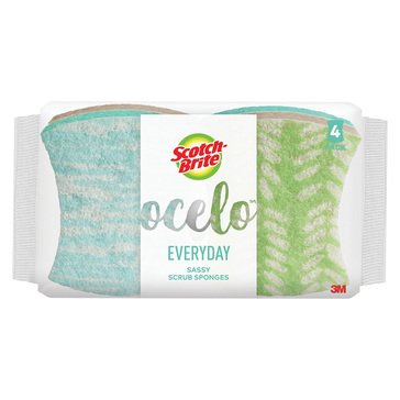 O-Cel-O 4-Pack Light Duty Sponges