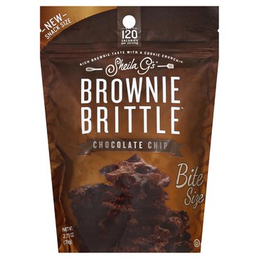 Shelia G's Chocolate Chip Brownie Brittle, 2.75oz