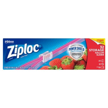 Ziploc Slider Gallon Storage Bag