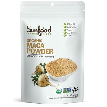 Sunfood Superfoods Raw Organic Maca Powder 8oz