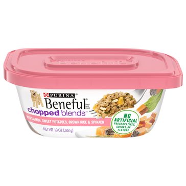 Purina Beneful Chopped Blends Salmon And Sweet Potato Dog Food