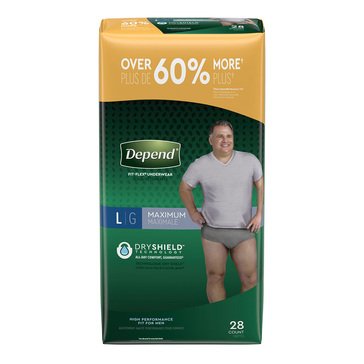 Depend Men's Real-Fit XL Underwear, 15-count