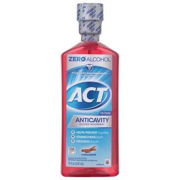 ACT Cinnamon Rinse 18oz