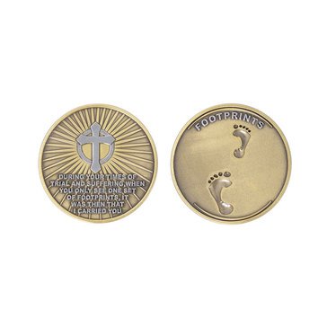 Vanguard Footprints in the Sand Coin