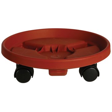 Bloem 12-Inch Caddy Terra Cotta Round