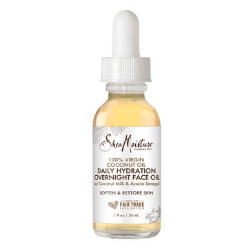 SheaMoisture 100% Virgin Coconut Oil Daily Hydration Overnight Face Oil 1fl oz