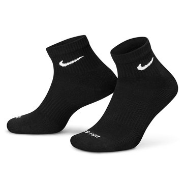 Nike 3PK DriFit Half Cushion Quarter Sock Medium