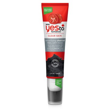 Yes To Tomatoes Detoxifying Charcoal Peel Off Mask 2oz