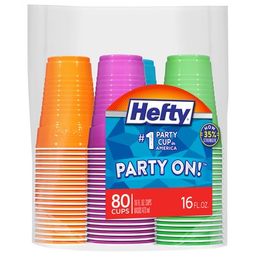 Hefty Everyday Plastic Cups