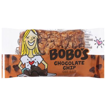 Bobo's All Natural Chocolate Chip Oat Bars, 3oz