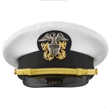 Bernard ACC WO/LCDR Complete Combination Dress Cap Style #1284WG