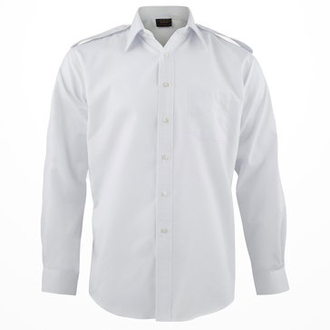 Men's White Long Sleeve Shirt