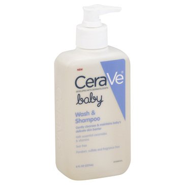 CeraVe Baby Wash Shampoo, 8oz