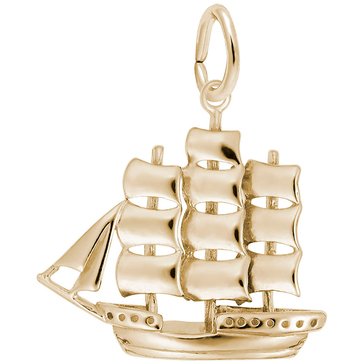 Rembrandt 14K Sailboat Charm