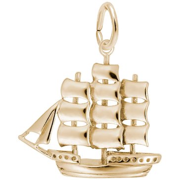 Rembrandt 14K Sailboat Charm