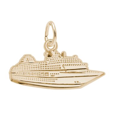 Rembrandt 14K Cruise Ship Charm