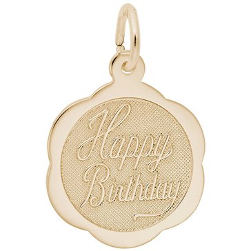 Rembrandt 14K Birthday Charm