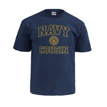 Navy Pride Kids' Navy Cousin Tee