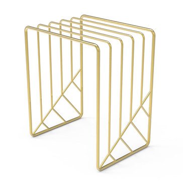 U Brands Metal Letter Size Letter Sorter