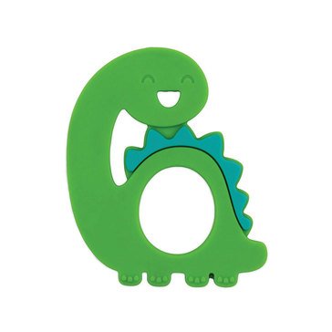 Bumkins® Silicone Teether: Dinosaur