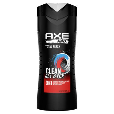 Axe 3-In-1 Total Fresh 16oz