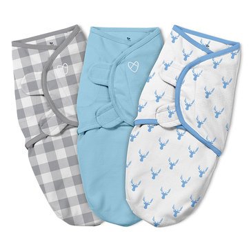 Summer™ SwaddleMe® Original 3-Pack Small Oh-Deer Swaddle