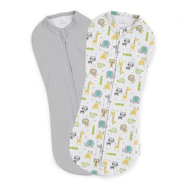 Summer Infant 2-Pack, Jungle Safari Excursion Swaddleme Pod